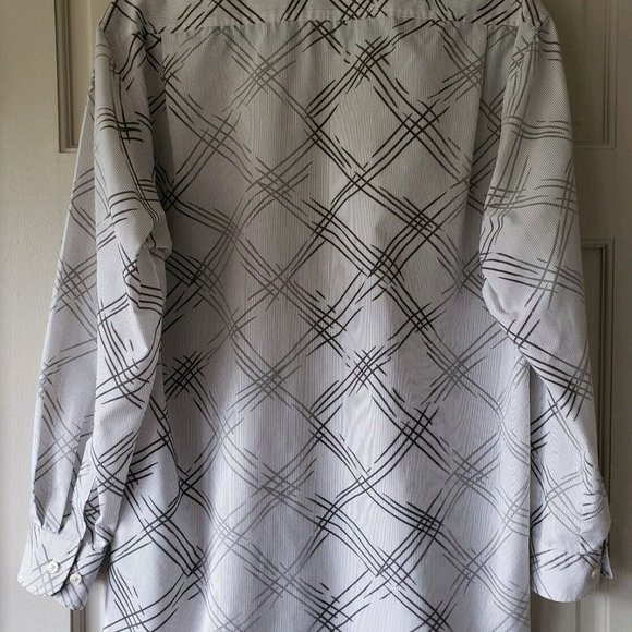 Men's Haupt Abstract Pattern Button Front Shirt - Picture 2 of 6